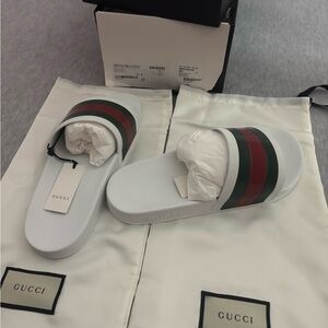 Brand new Gucci slides